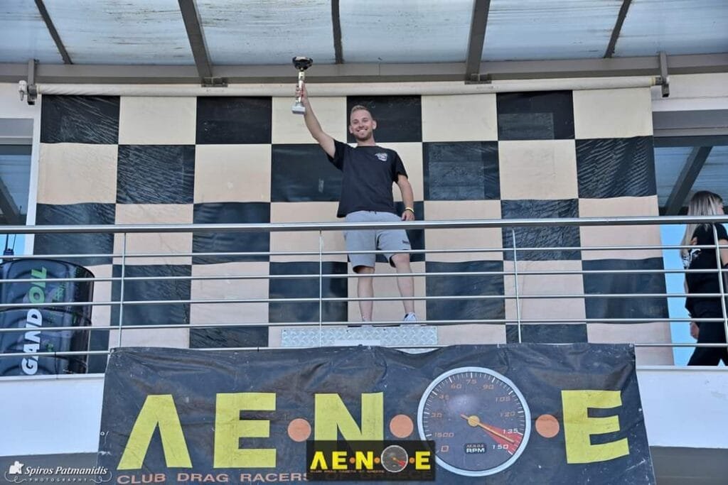 Dragster Serres 2024 Honda Supra σε δράση